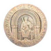 1966 900TH ANNIVERSARY OF BATTLE OF HASTINGS SILVER MEDAL