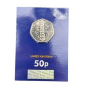 2019 UNITED KINGDOM KEW GARDENS FIFTY PENCE
