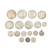 COLLECTION OF BRITISH CIRCULATED SILVER COINS