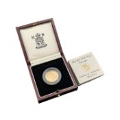 1998 QUEEN ELIZABETH II GOLD PROOF SOVEREIGN