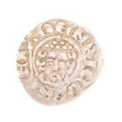 1216-37 KING HENRY III CLASS VII SILVER SHORT CROSS PENNY