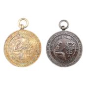 TWO 1950S POETRY SOCIETY MEDALS