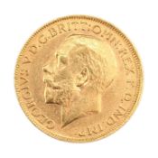 1911 KING GEORGE V GOLD SOVEREIGN
