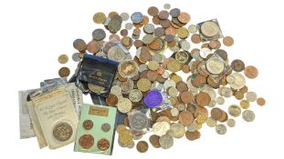 COLLECTION OF BRITISH & FOREIGN COINS