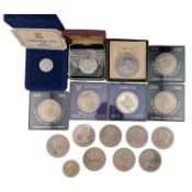 COLLECTION OF 20TH CENTURY BRITISH COMMEMORATIVE COINS