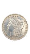 1876 UNITED STATES OF AMERICA SAN FRANCISCO SILVER MORGAN DOLLAR