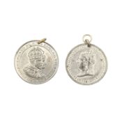 1887 QUEEN VICTORIA GOLDEN JUBILEE MEDAL & ANOTHER