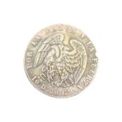 1839 CHILEAN SILVER EIGHT REALES