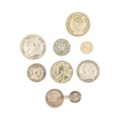 COLLECTION OF CIRCULATED SILVER COINS