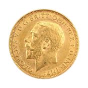 1925 KING GEORGE V GOLD HALF SOVEREIGN