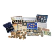 COLLECTION OF CIRCULATED & COMMEMORATIVE COINS