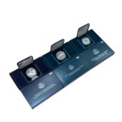 THREE 1990S UNITED STATES OF AMERICA SILVER PROOF DOLLARS