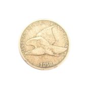1858 UNITED STATES FLYING EAGLE PATTERN ONE CENT