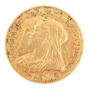 1893 QUEEN VICTORIA GOLD HALF SOVEREIGN