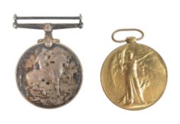 WWI FIRST WORLD WAR MEDAL PAIR - ROYAL ENGINEERS