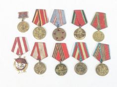 COLLECTION OF RUSSIAN MEDALS