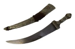 19TH CENTURY SAUDI ARABIAN WAHHABI JAMBIYA DAGGER