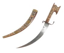 EARLY 20TH CENTURY MOROCCAN NIMCHA DAGGER