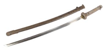 WWII SECOND WORLD WAR JAPANESE NCO KATANA SWORD