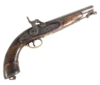 19TH CENTURY PERCUSSION CAP PISTOL
