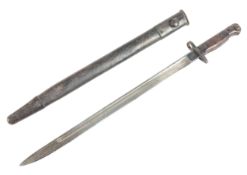 WWI FIRST WORLD WAR BRITISH 1907 PATTERN BAYONET