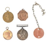 WWI FIRST WORLD WAR MEDAL PAIR - ROYAL ARTILLERY