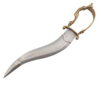 19TH CENTURY INDIAN BICHUWA DAGGER