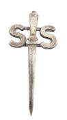 WWII SECOND WORLD WAR BRITISH NO 2 COMMANDO CAP BADGE