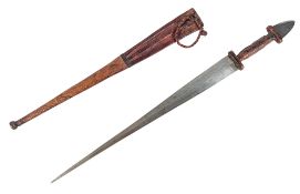 CENTRAL NORTH AFRICAN TOUBOU PEOPLE DAGGER