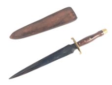 NORTH AMERICAN 'ARKANSAS TOOTHPICK' STYLE KNIFE