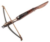 EARLY 19TH CENTURY HUNTING CROSSBOW