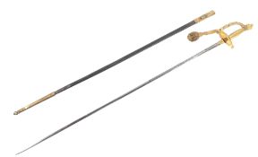 19TH CENTURY VICTORIAN COURT SWORD - CUTLER & ROOKE