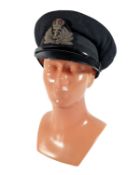 WWII SECOND WORLD BRITISH ROYAL NAVY CHIEF PETTY OFFICERS CAP