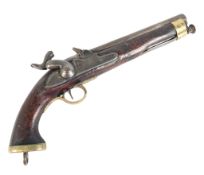 19TH CENTURY P1840 NAVAL PERCUSSION CAP PISTOL