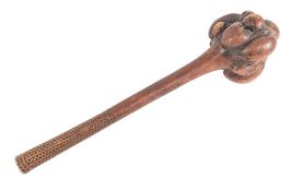 POLYNESIAN HARDWOOD THROWING CLUB