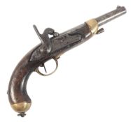 EARLY 19TH CENTURY FRENCH 1822 MODEL PERCUSSION CAP CAVALRY PISTOL