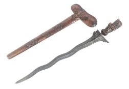 LARGE SOUTH EAST ASIA JAVANESE KRIS