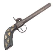 19TH CENTURY PERCUSSION CAP PISTOL