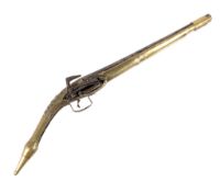 19TH CENTURY BALKAN MIQUELET FLINTLOCK PISTOL