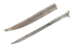 19TH CENTURY OTTOMAN EMPIRE / TURKISH KARD DAGGER