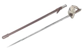 WWII SECOND WORLD WAR BRITISH 1897 PATTERN INFANTRY SWORD