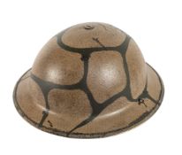 WWII SECOND WORLD WAR BRITISH MKII HELMET - MALTA RUBBLE CAM