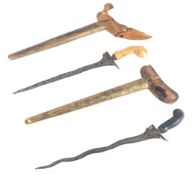TWO SOUTH EAST ASIAN KRIS DAGGERS