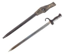 WWI FIRST WORLD WAR FRENCH M1892 MANNLICHER BERTHIER BAYONET