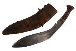 VINTAGE NEPALESE KUKRI KNIFE DAGGER