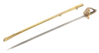 19TH CENTURY VICTORIAN 1845 PATTERN INFANTRY SWORD