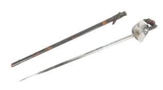 EARLY 20TH CENTURY EDWARDIAN BRITISH 1895 PATTERN INFANTRY SWORD