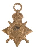 WWI FIRST WORLD WAR 1914-15 STAR - SOMERSET LIGHT INFANTRY
