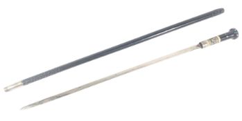 19TH CENTURY VICTORIAN GENTLEMAN'S SWORD STICK