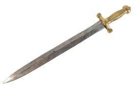 9TH CENTURY 1816 PATTERN FRENCH ARTILLERY SHORT SWORD